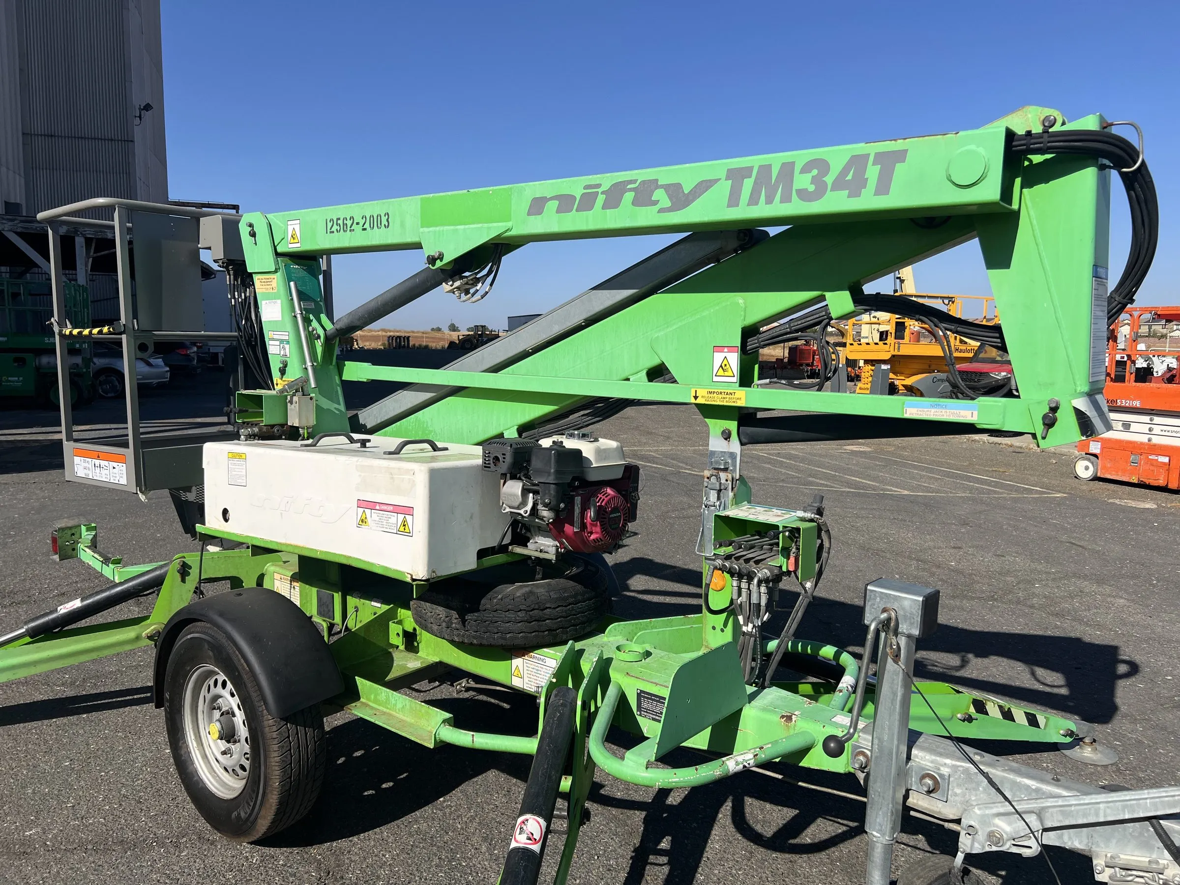 2015 Niftylift TM34TGE — photo 2